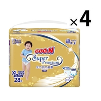 Goo.N Super Premium Pants Size XL 4Packs 112pcs (XL28x4) 12-17KG 大王光羽 NEW VERSION