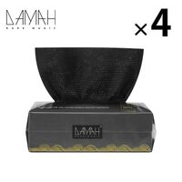 Damah Dark Magic Bamboo-Charcoal Cotton Facial Towels (Disposable) 200pcs -4Packs (抽取式竹炭纤维棉柔巾) 