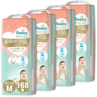 Pampers Premium Pants Super Absorbent Size M 1Carton 168pcs (M42x4) 6-11KG  一级帮超吸收