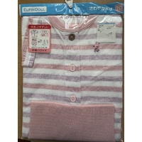 ElfinDoll Baby Pajamas (Top+Belly Protect Pants) 1 Set Size 70cm (Rabbit Stripes) 西松屋睡衣护肚裤套装