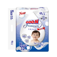 Goo.N Premium Nappies Angel Size XL 32PK  (12-17KG) - NEW VERSION 大王天使新版