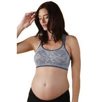 Bravado Designs Body Silk Seamless Rhythm Nursing Bra Size L (Moon River Space Dye)