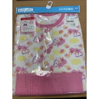 ElfinDoll Baby Girl Pajamas (Top+Belly Protect Shorts) 1 Set Size 80-90cm (Pink Rabbit) 西松屋睡衣护肚裤套装