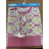 ElfinDoll Baby Girl Pajamas (Top+Belly Protect Shorts) 1 Set Size 80cm (Pink Rabbit) 西松屋睡衣套装