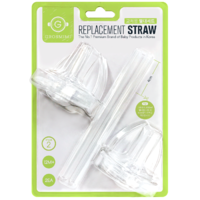 Grosmimi Replacement Straw & Teat  12m+ Stage 2 (2 Sets)