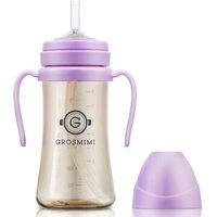 Grosmimi Straw Cup PPSU 300ml (6M+) - Pure Lavender 吸管杯