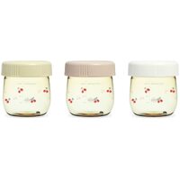 Grosmimi Cherrish Edition PPSU Baby Food Jar Set 250ml (3 Jars)