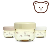 Grosmimi Bear Edition PPSU Baby Food Jar Set 150ml (3 Jars)