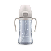 Grosmimi Ocean Edition PPSU Straw Cup 300ml(6M+) Cream Beige 海洋系列