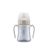 Grosmimi Ocean Edition PPSU Straw Cup 200ml(6M+) Cream Beige 海洋系列