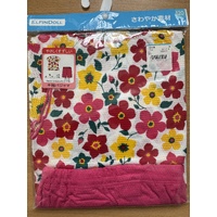 ElfinDoll Baby Girl Set (Top + 3/4 Pants ) Size 110-120cm (Red Flower) 西松屋套装