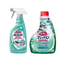 Kao Magiclean Foaming Kitchen Cleaner & Degreaser 500ml + Refill 400ml (Japan Versipn)