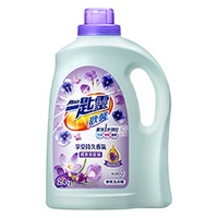 Kao Attack Laundry Detergent Liquid 2.4kg (Fragrance Butterfly Dance Violet)