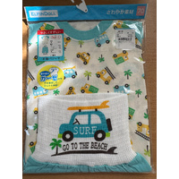 ElfinDoll Baby Boy Pajamas (Top+Belly Protect Pants) 1 Set Size 70cm (Cars) 西松屋睡衣套装