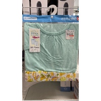 ElfinDoll Baby Girl Pajamas (Top + 3/4 Pants) 1 Set Size 100-120cm (Green Melon) 西松屋睡衣套装