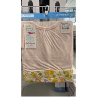 ElfinDoll Baby Girl Pajamas (Top + 3/4 Pants) 1 Set Size 90cm (Yellow Melon) 西松屋睡衣套装