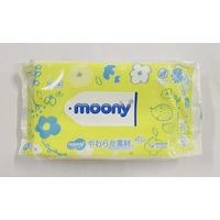 Moony 99% Water Baby Soft Wipes 76pcs  NEW VERSION