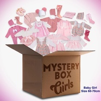 Baby Girl's 6 Pieces of T-Shirts & Onesies Size 50-70cm 