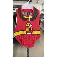 Elfindoll Japan 100% Cotton Baby Summer Onesie Size 70-80cm (Anpanman) 西松屋连体衣