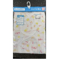 Elfindoll Japan Style Underwear 100% Cotton for Newborn Baby 2 Pack- 日本製新生儿蝴蝶衣