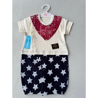 Elfindoll 100% Cotton Japan Baby Onesie Size 50-60cm  连体衣