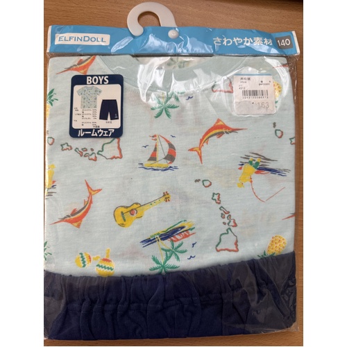 Elfindoll Japan Boy Clothing Sets & Outfits Size 140cm (Light Blue)