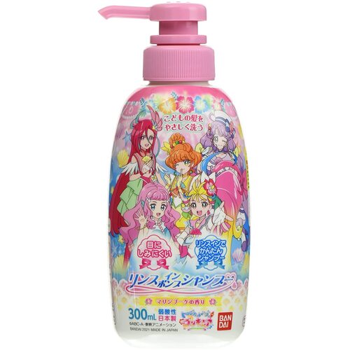 Bandai Rinse 2in1 Shampoo 300ml  (Disney Girl) 迪斯尼二合一洗护