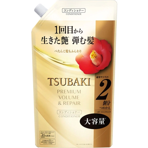 Shiseido TSUBAKI Premium Volume & Repair Conditioner Refill 600ml 