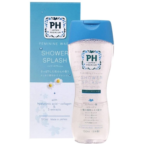 PH Japan Premium Feminine Wash & Care Liquid 150ml (Shower Splash)