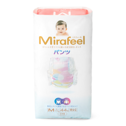 Mirafeel Premium Pants with Adjustable Waistband Size M 44PK (6-11KG) 腰围可调式拉拉裤