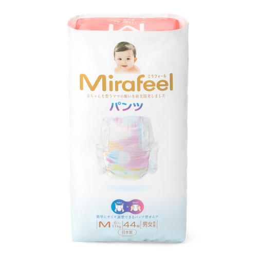 Mirafeel Premium Pants with Adjustable Waistband Size M 44PK (6-11KG)