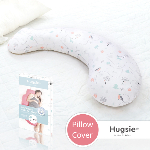 Hugsie Maternity Cooling Touch Pillow Cover -Forrest 孕婦接觸涼感型枕套【北歐森林】