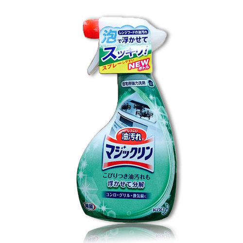 Kao Magiclean Foam Type Strong Kitchen Cleaner Spray 400ml (厨房油污除菌清洁喷剂)