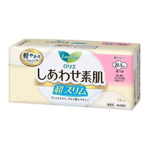 Kao Laurier F Series Ultra Thin Day Pads With Wings 20.5cm 24pcs  花王乐而雅F系列