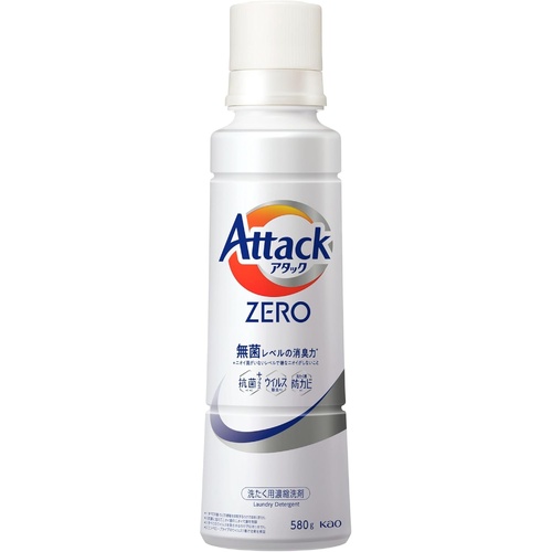 Kao Attack ZERO Laundry Detergent Liquid 580g