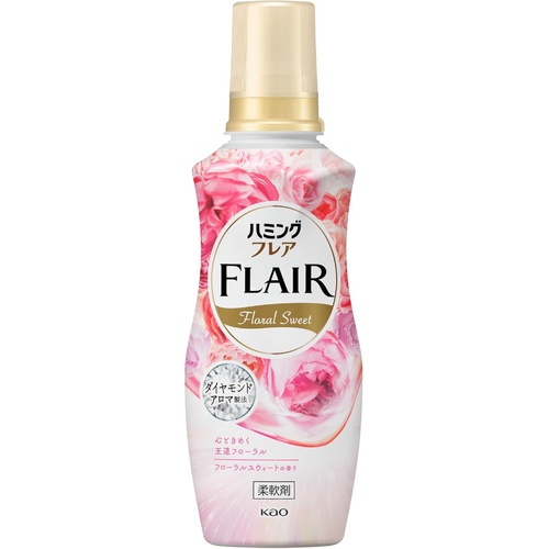 Kao Flair Fabric Softener Sweet Floral Scent 520ml 