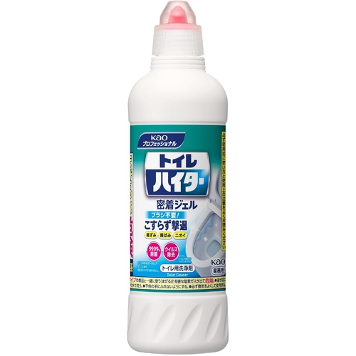 KAO Toilet Cleaner 500ml (No Need for Scrubbing - Powerful Cleaning & Germs Removal)  花王免刷厕所清洁液