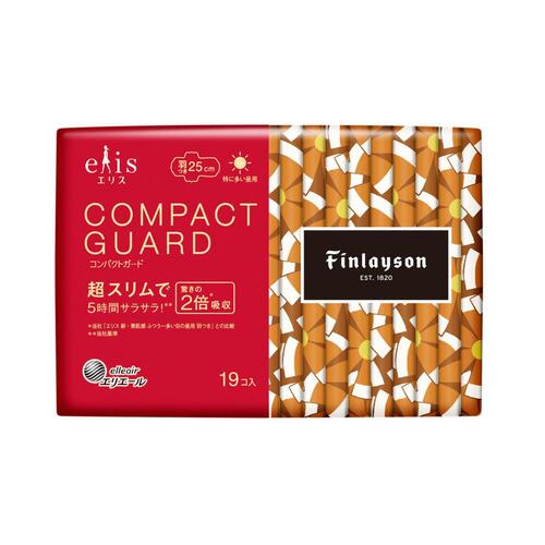 Elis Compact Guard Day Pads 25cm With Wings 19pcs