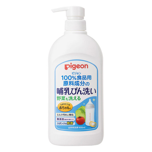Pigeon Baby Bottle & Vegetable Fruit Wash Liquid 800ml (Cleanser) 