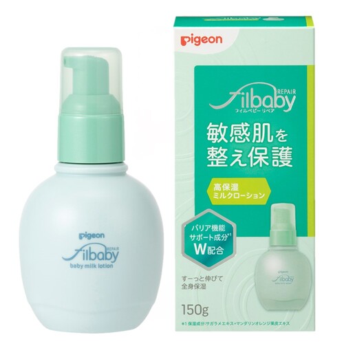 PIGEON Filbaby Repair High Moisturizing Milk Lotion 150g for Babies 0m+