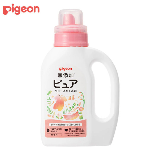 Pigeon Pure Baby Laundry Detergent Liquid 800ml (无添加洗衣液）