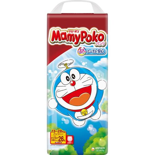 Mamypoko Pants Size XXL 26PK (15-28KG) -Doraemon 哆啦A夢拉拉裤