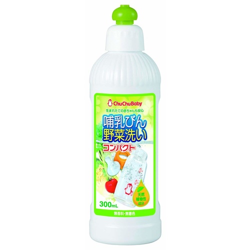 Chu Chu Baby Bottle & Vegetable Fruit Wash Liquid Concentrate 300ml (Cleanser)