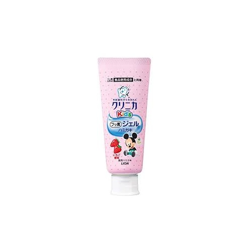 Lion Kids Mickey Clinica Gel Toothpaste 60g (Strawberry)