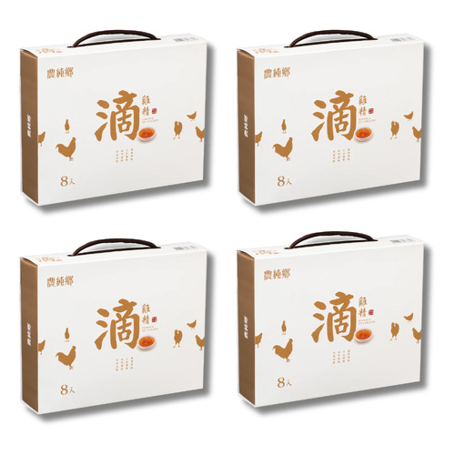 Nong Chun Xiang Chicken Essence 4Packs 1600ml (50ml x 8 x 4) 【One Months Confinement】