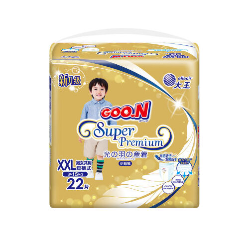 Goo.N Super Premium Pants Size XXL 22PK (15-25KG) 大王光羽 
