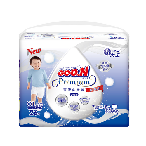 Goo.N Premium Pants Angel Size XXL 26PK (15-25KG) - NEW VERSION  大王天使新版