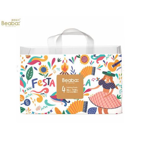 Beaba Nappy Pants Size L 36 Pack (9-14KG) Jungle Rhapsody Series (Size 4) 丛林拉拉裤 -Clearance 
