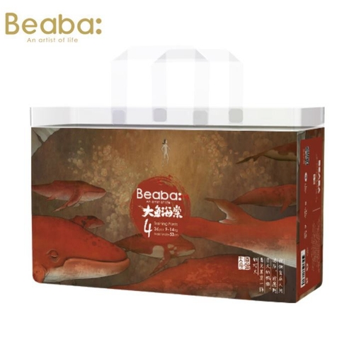 Beaba Pants Size L 36PK  (9-14KG) Bigfish Begonia Edition 大鱼海棠 4