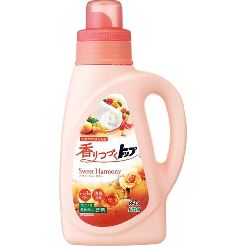 Lion Top Sweet Harmony Laundry Detergent Liquid with Fabric Softener - Aromatic & Sweet 